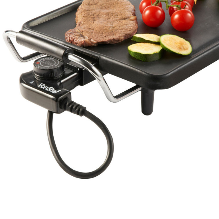 VonShef Electric XXL Teppanyaki Barbecue Table Grill Griddle & Reviews Wayfair.co.uk